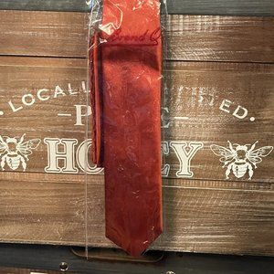 Q Brand Necktie & Matching Handkerchief Pocket Topper  NWT